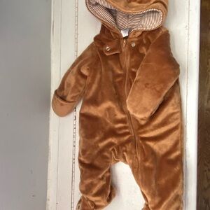 Warm Brown Kids Footie by [Brand]